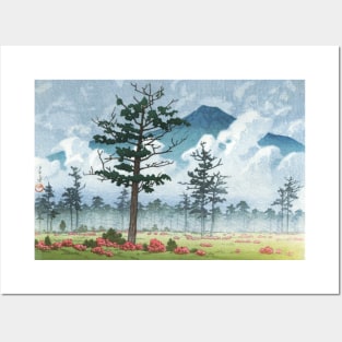 Senjogahara Field at Nikko by Kawase Hasui Posters and Art